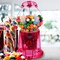 Pink Gumball Machine for Kids Girls Gumball Bank Candy Dispenser for Home, Bar, Carnival Party Candyland Party Favors